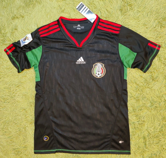 Mexico 2010 World Cup Away Retro Futbol Football Soccer Jersey Shirt