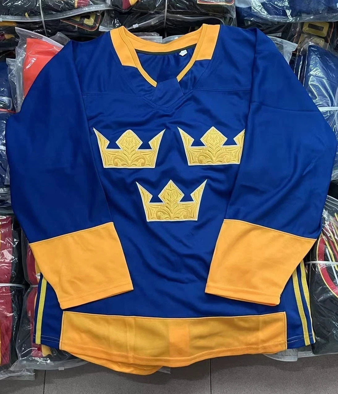Retro Hockey Jersey Stitched