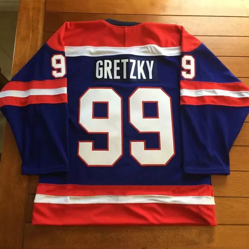 Retro Indianapolis Racers Gretzky #99 Hockey Jersey