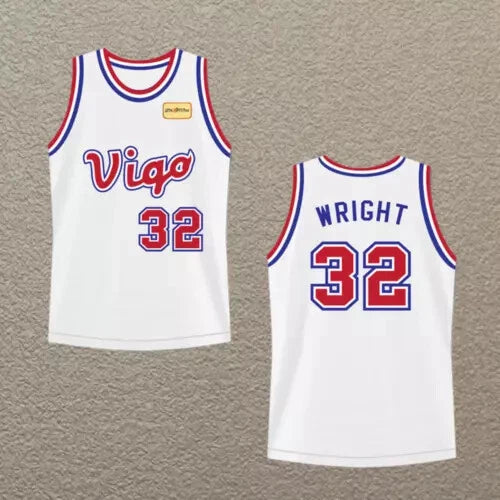 Monica Wright #32 Vigo Basketball Jersey