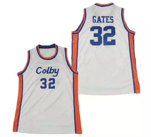 Throwback Gates #32 High School Basketball Jersey