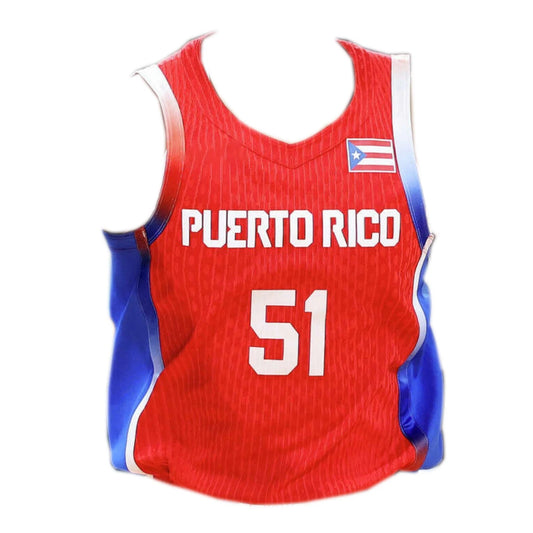 Youth/Men Alvarado 10 Waters Clavell Puerto Rico Basketball Jersey