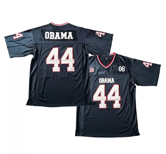 Throwback Obama #44 Football Jersey