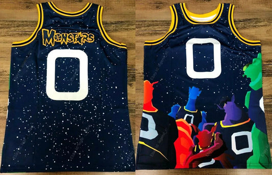 Movie Monstars #0 Space Basketball Jersey