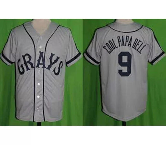 50's Cool Papa Bell 9 Baseball Jersey