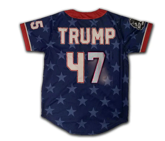 Trump #47 America Baseball Jersey 2024
