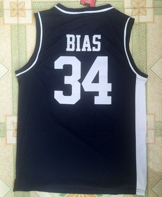 Throwback Bias #34 High School Basketball jersey