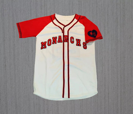 Retro 1945 Kansas Robinson #5 Monarchs Baseball Jersey