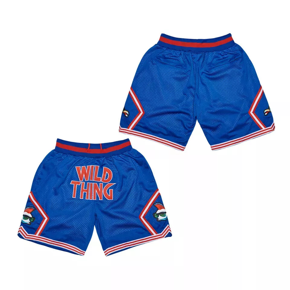 Movie Vaughn Basketball Baseball Shorts Wild Thing Streetball Workout Gym