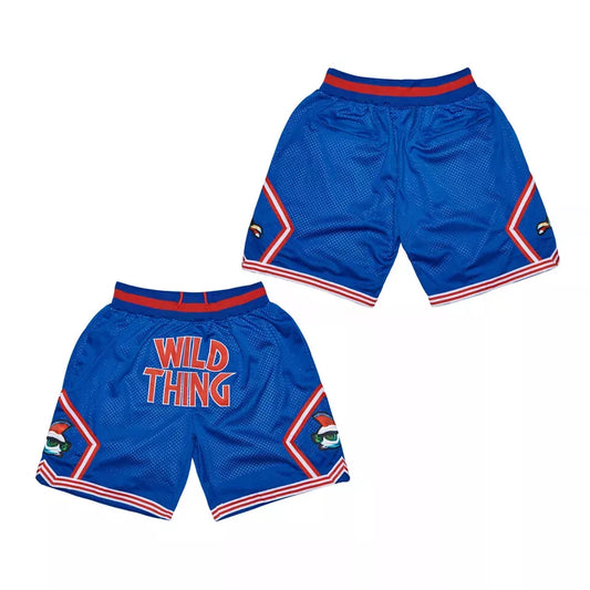 Movie Vaughn Basketball Baseball Shorts Wild Thing Streetball Workout Gym
