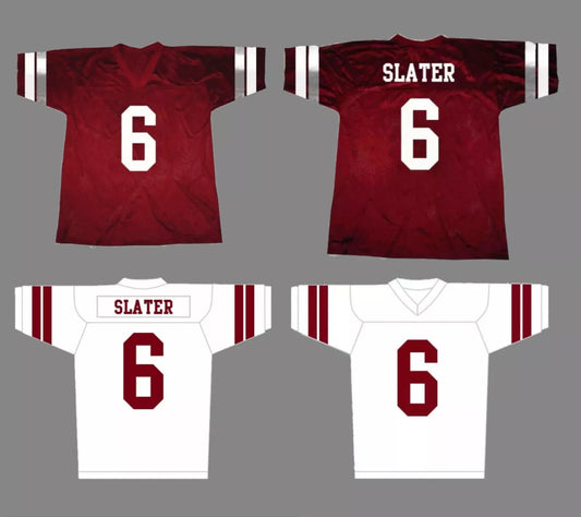 Saved By The Bell AC Slater #3 Bayside Football Jersey