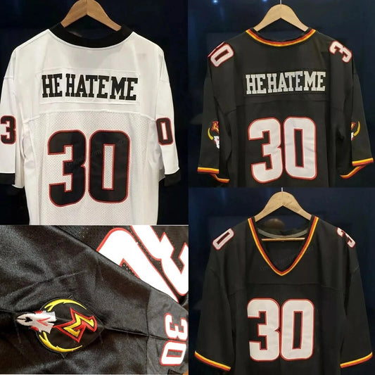 Men's #30 Rod Smart He Hate Me Football Jersey