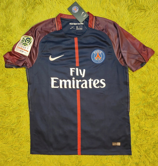 Paris Saint-Germain PSG 2017/2018 Home Soccer Football Futbol Jersey