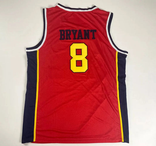 Throwback Bryant #8 McDonalds All American Basketball Jerseys