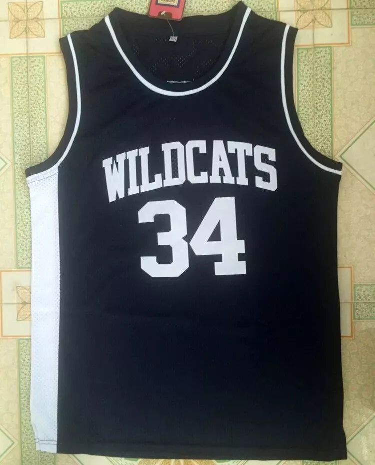 Throwback Bias #34 High School Basketball jersey