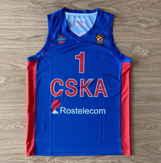 Throwback De Colo #1 CSKA Basketball Jersey