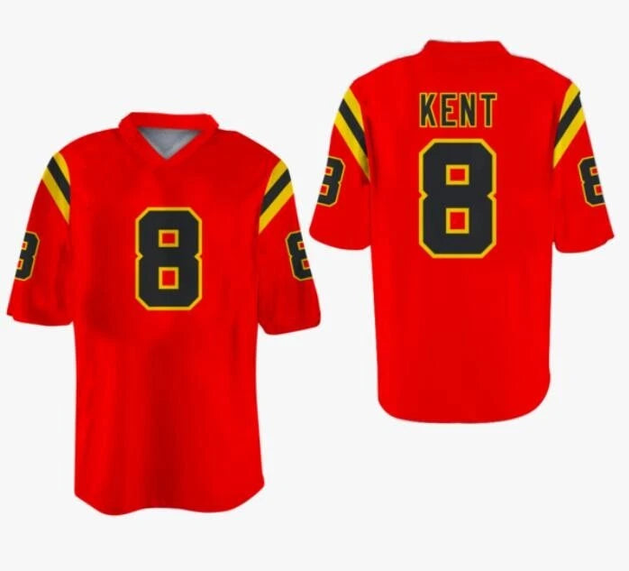 V Kent #8 Smallville High School Football Jersey