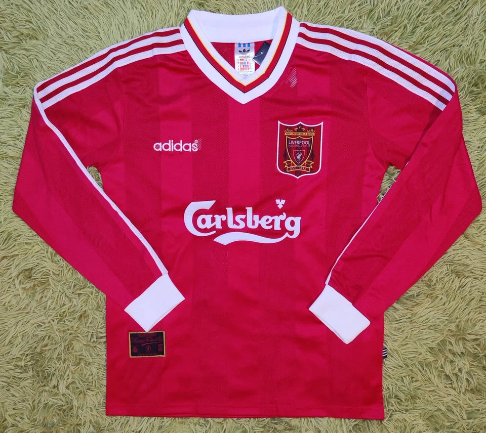 Liverpool Retro Rare Home Ian Rush #9 Soccer Football Jersey