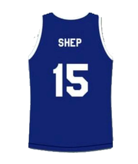 Thomas 'SHEP' Shepard 15 Tournament Shoot Out Bombers Basketball Jersey