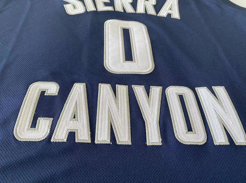 James #0 High School Basketball Jersey
