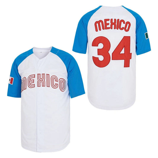 Retro Mexico Baseball Jersey