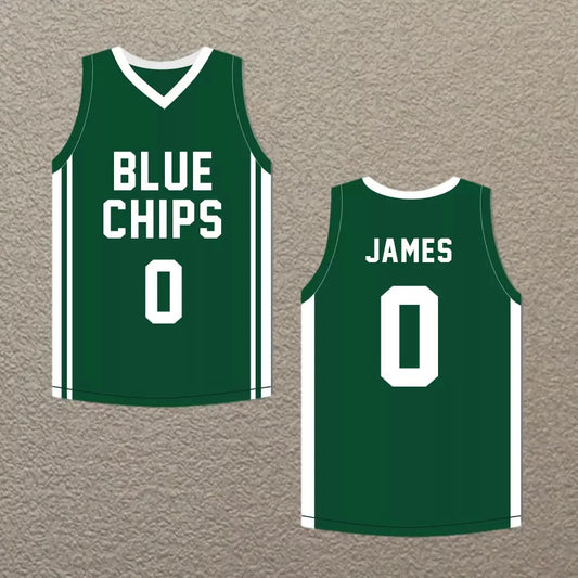 James #0 Basketball Jersey