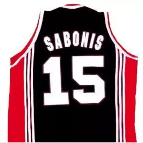 Sabonis #11 Russia CCCP Soviet Basketball Jerseys