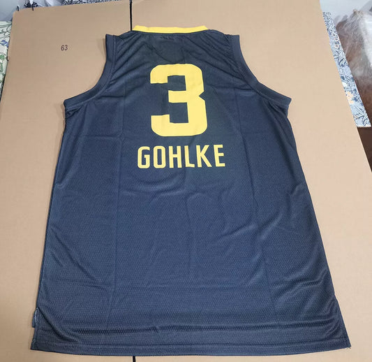 Retro Gohlke #3 Basketball Jersey