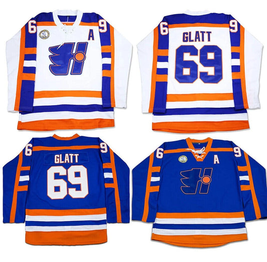 Movie Doug Glatt #69 Halifax Hockey Jersey