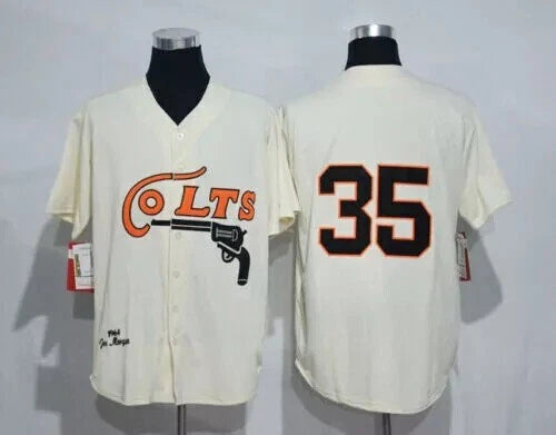 1962 Houston 35 Fox 24 Joe Morgan 2 Jimmy Wynn Baseball Jerseys