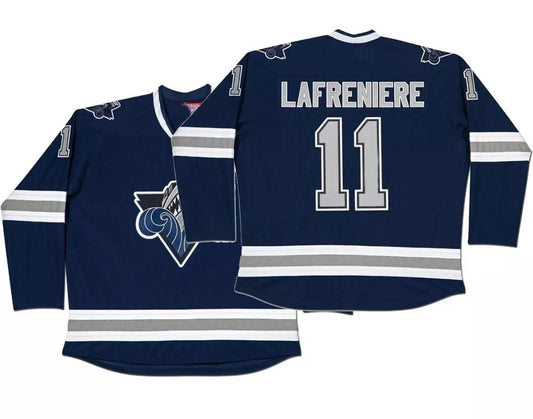 Throwback Lafreniere #11 Hockey Jersey