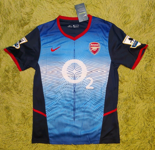 Arsenal FC Thierry Henry Away Navy Blue Retro Soccer Football Jersey