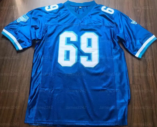 Movie Bob #69 Football Jersey Coyotes Varsity West Canaan Stitched
