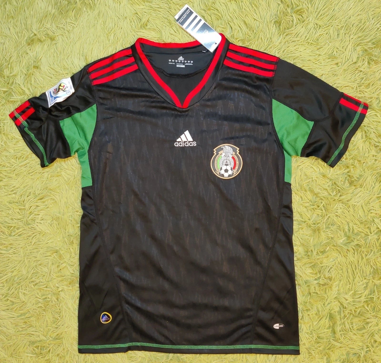 Mexico 2010 World Cup Away Retro Futbol Football Soccer Jersey