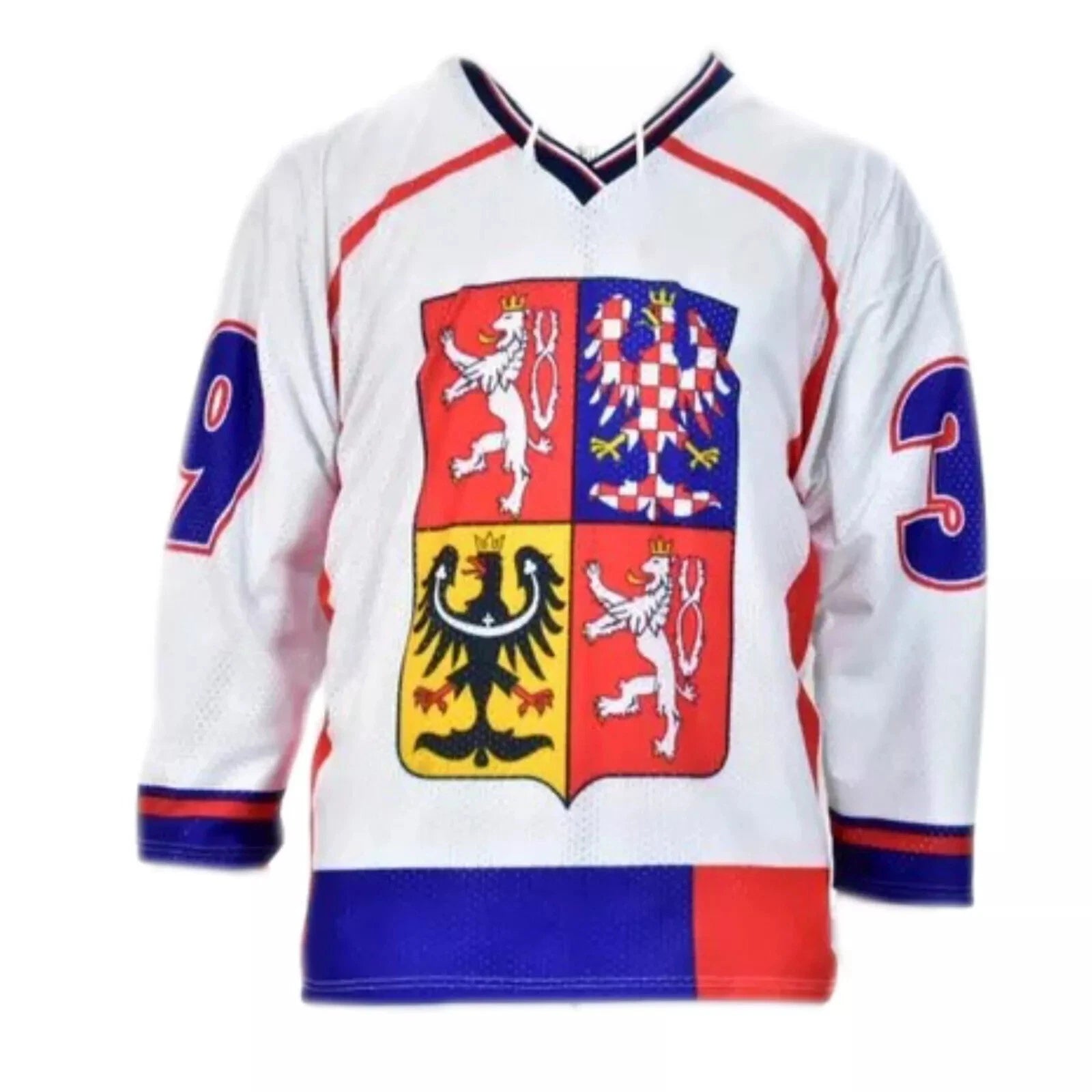 Throwback Hasek #39 Team Czech Hockey jersey