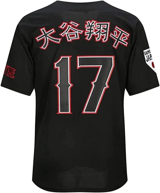Design #17 大谷翔平 Japan Baseball Jersey