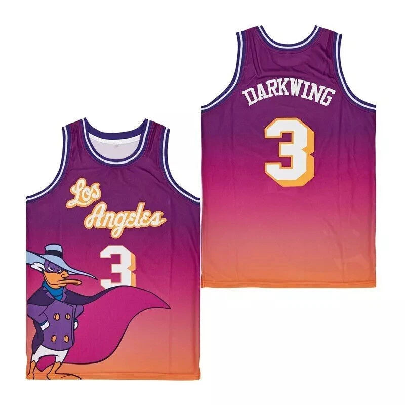 Los Angeles Darkwing #3 Basketball Jersey
