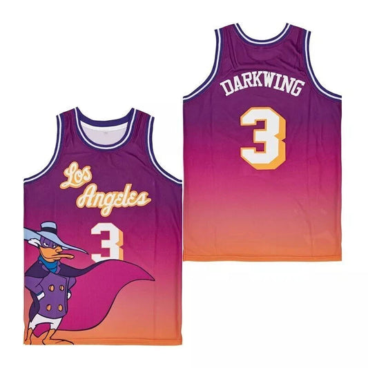 Los Angeles Darkwing #3 Basketball Jersey