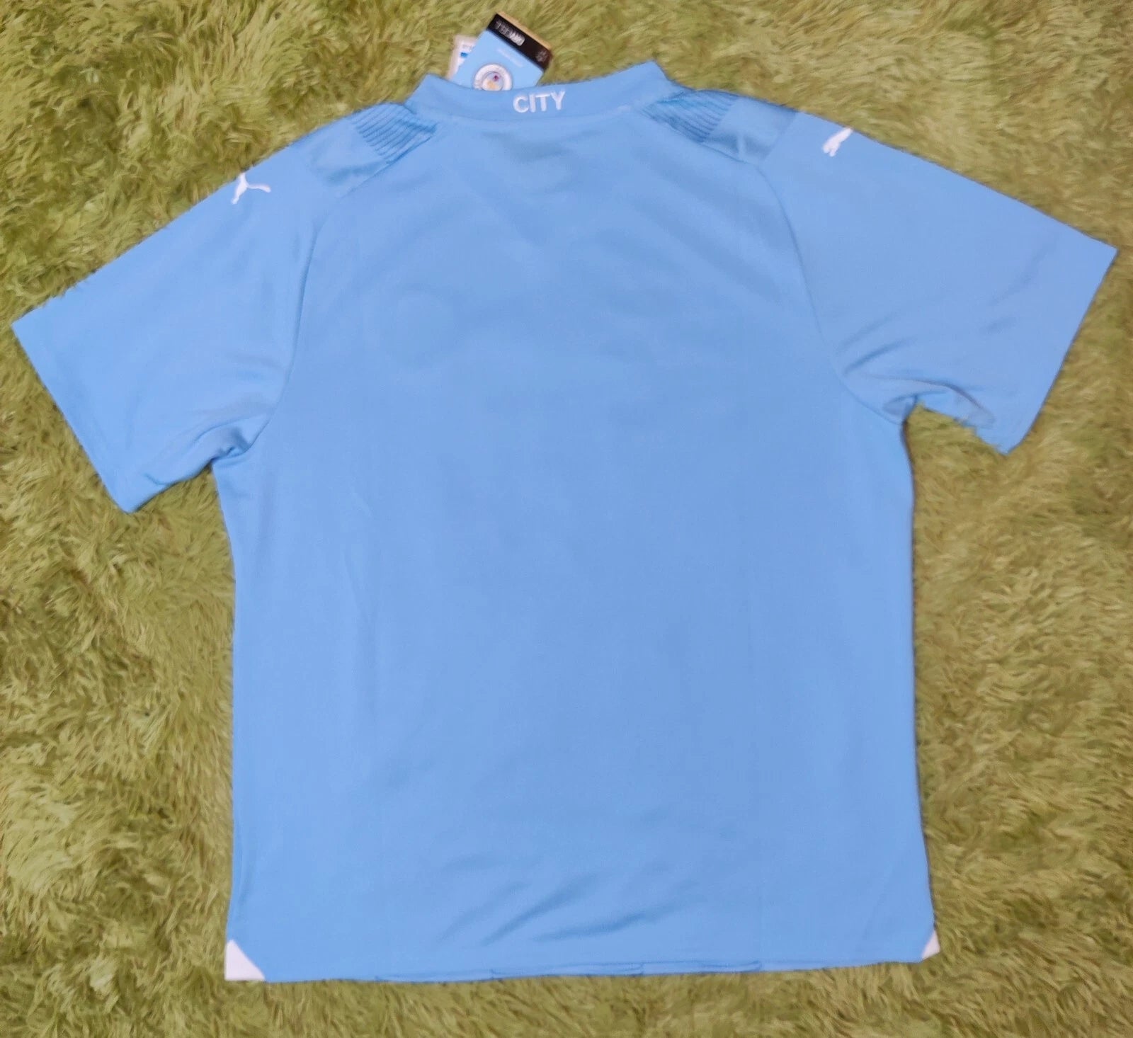 Manchester City 2023/24 Home Soccer Football Jersey Puma Authentic