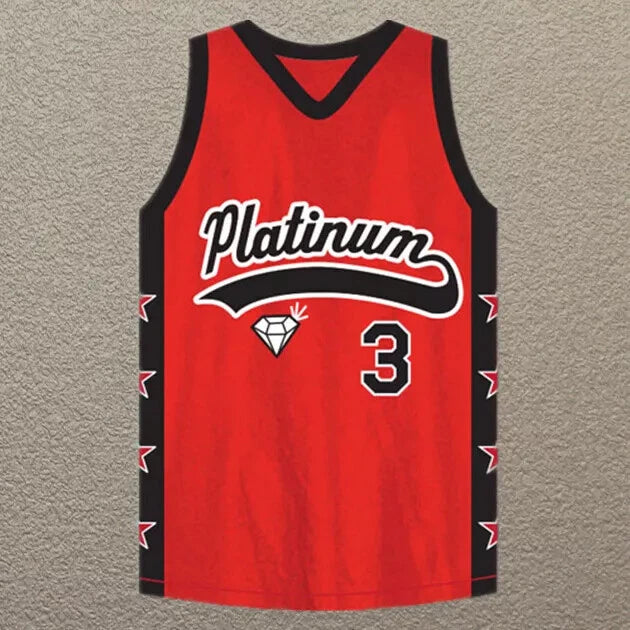 Jewelz #3 Platinum Jewelz Basketball Jersey
