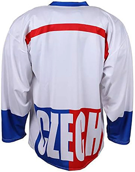Throwback Jagr #68 Hasek #39 Team Czech Hockey Jersey