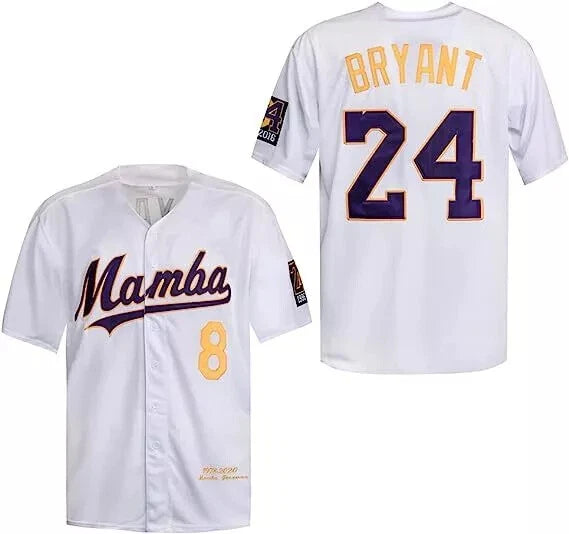 Design Mamba 8&24 Bryant Forever Baseball Jersey
