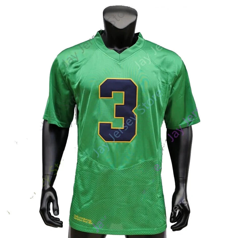 Throwback 1977 Montana #3 Football Jersey