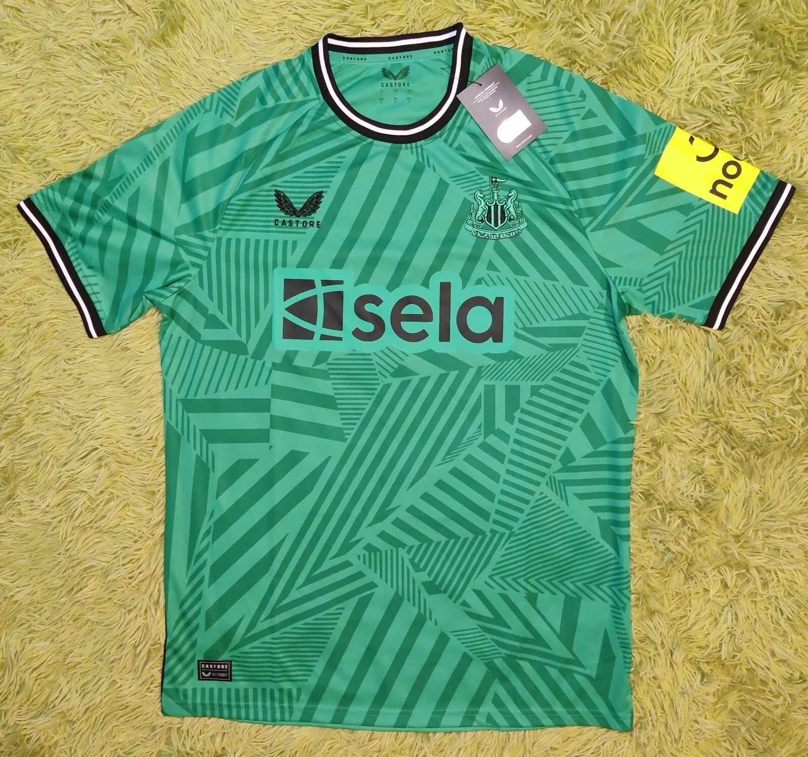 Newcastle United FC 2023/24 Castore Away Shirt Soccer Football Futbol Jersey