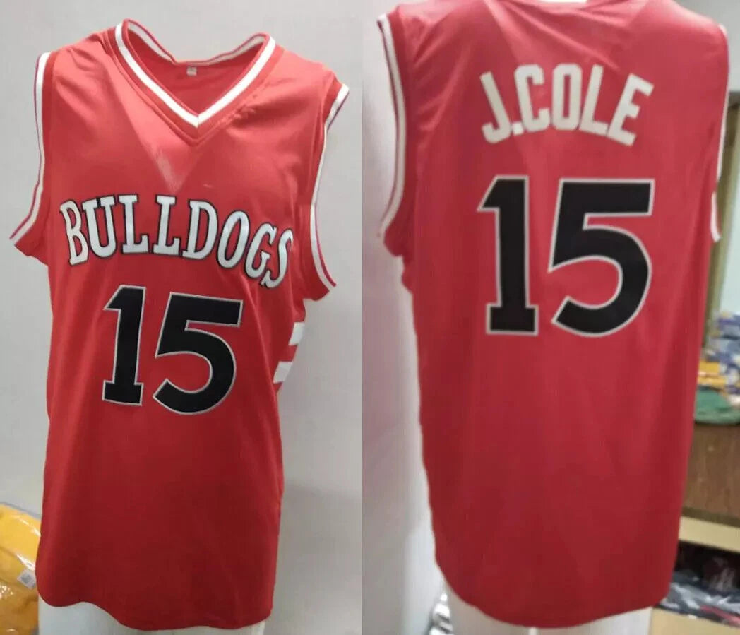 J Cole #15 High School Basketball Jersey