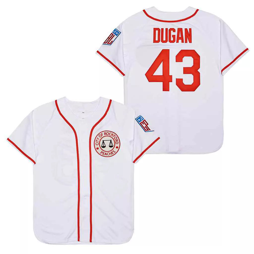 Dugan #43 Baseball Jerseys