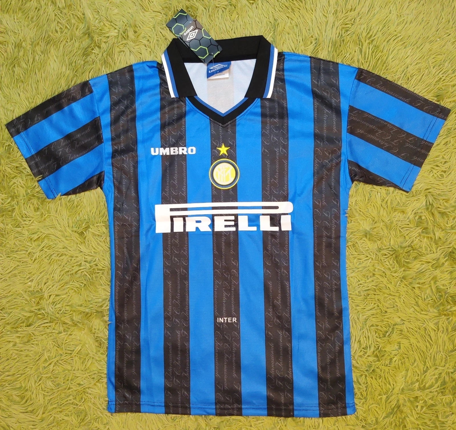 Inter Milan 1997/98 Home Retro Ronaldo #10 Football Soccer Futbol Jersey