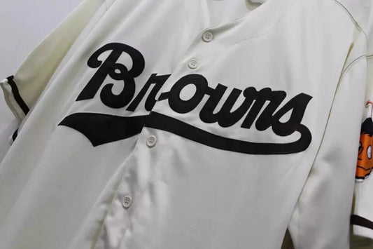 1953 Paige #29 Browns Baseball Jerseys