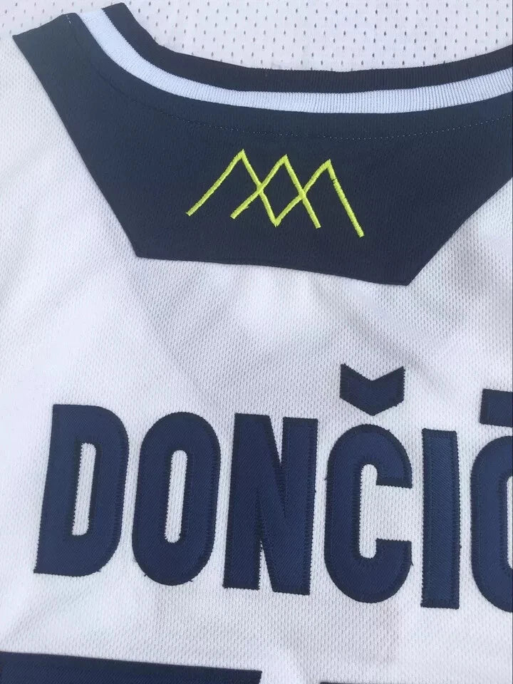 Doncic #77 Team Slovenija Basketball Jersey
