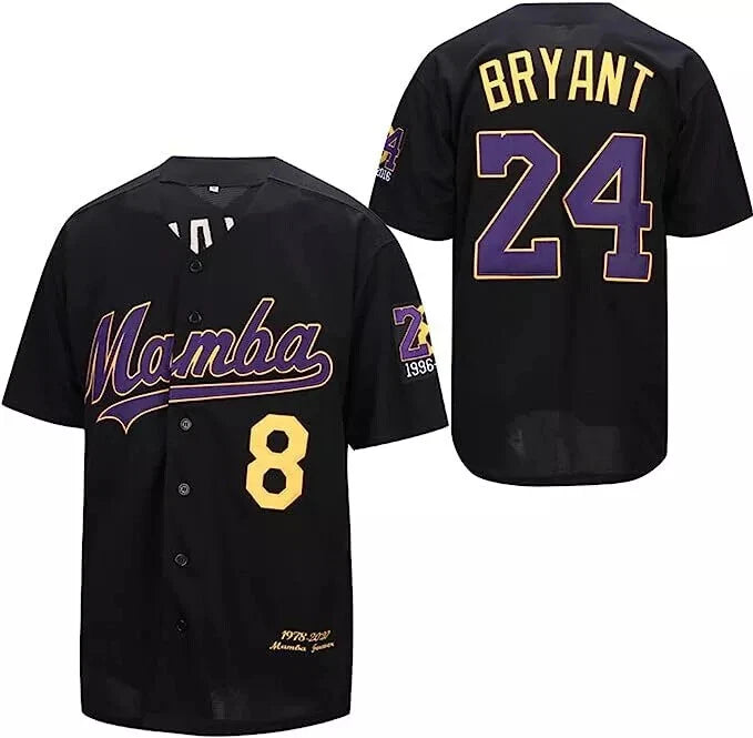 Design Mamba 8&24 Bryant Forever Baseball Jersey